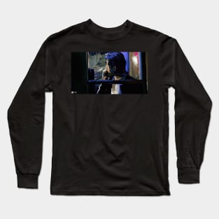 Rainy Phone Booth Long Sleeve T-Shirt